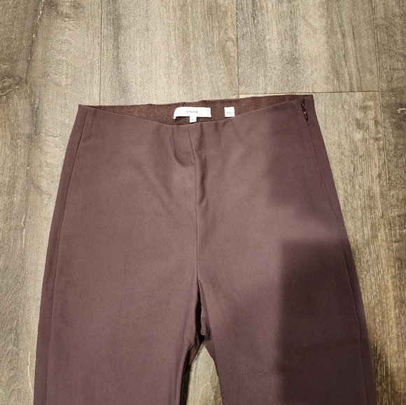 Vince Split Hem Crop Pant in Fig - Picture 4 of 6